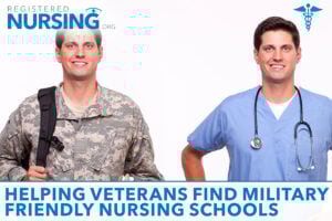 Helping military vets find work in nursing.